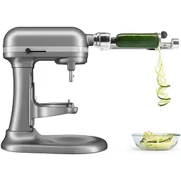 Кухонна машина KitchenAid Heavy Duty 5KSM55SXXECU з підйомною чашею 5.2 л срібляста (5KSM55SXXECU) - мініатюра 7