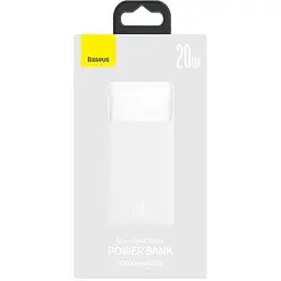 Портативна батарея Baseus Bipow Digital Baseus Bipow Digital Display 20000 mAh 20W PPDML-M02 White - мініатюра 7