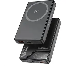 Зовнішній акумулятор Borofone Astute BJ49 10000mAh Black [120614] - мініатюра 3