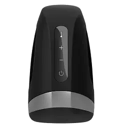 Мастурбатор багатофункціональний Satisfyer Men Heat Vibration чорний - мініатюра 3
