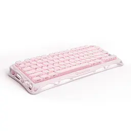 Клавіатура GravaStar Mercury K1 80keys Kailh Cheery Pink EN/UKR Sakura Pink (GS_K1_P_PNK) - мініатюра 2