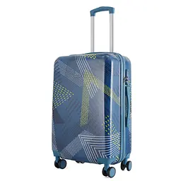 Валіза середня Semi Line 24 дюйми (M) дюйми (M) Polycarbonate/ABS-Plastic Blue Pattern (T5652-2)