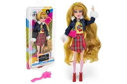 Лялька Emily Grace KH24/006 в стильному вбранні, стиль кежуал, аксесуар короб. 16,4 x 37,5 x 5,2 см