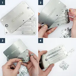 Мнемонічний планшет Btcwallet FoldTab B1 для зберігання сід-фрази - мініатюра 2