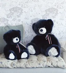 М'яка іграшка Mailou Французьский медвідь, 50 см, темно-синій (MA0119) - мініатюра 2