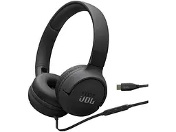 Навушники з мікрофоном JBL Tune 520C USB-C Black (T520CBLK)