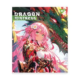 Зошит Yes Dragon mistress А5 12 аркушів клітинка (767491), в асортименті - мініатюра 2