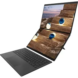 Ноутбук ASUS Zenbook DUO UX8407AA-SN216X (28 3K OLED 144 Hz, Intel Core 9 386H, 32 GB, 2 TB, Intel HD, W11P) Moher Gray (90NB16V1-M00A40) - мініатюра 4
