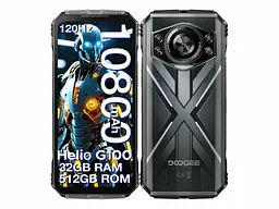 Смартфон Doogee S Cyber Pro 12/512GB Black (Global)