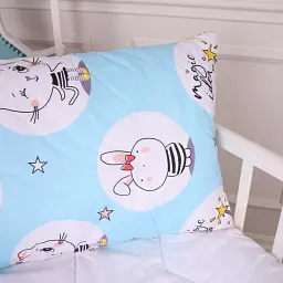 Подушка антиалергенна MirSon Kids Time 20-0044 Cats and bunnies 50х70 см (2200009669453) - мініатюра 3