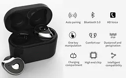 Бездротові Bluetooth-наушники MDR HBQ SE6 TWS ∙ Наушники TWS HBQ SE6 бездротові легкі кристально чистий звук - мініатюра 4