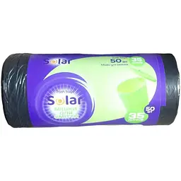 Пакети для смiття SOLAR 35л 50шт