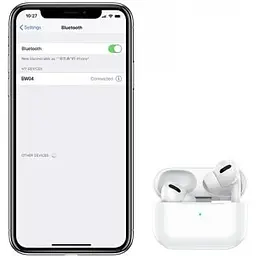 Бездротові навушники Borofone BW04 Active Noise Cancelling True TWS білі 6931474753946 - мініатюра 5