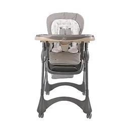 Дитячий регульований стільчик для годування немовлят Bellissimo Almond Beige Pu Leather Lorelli Бежевий - мініатюра 2