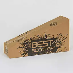 Самокат Best Scooter 59х16х30 см Оранжево-чорний 000231541 - мініатюра 7