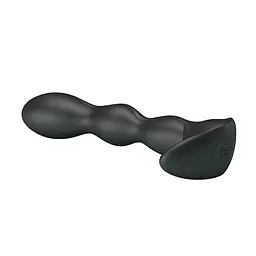 Анальна пробка з вібрацією Pretty Love - Special Anal Massager, 13х3.3 см, чорний - мініатюра 4
