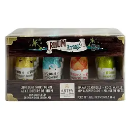 Цукерки асорті Abtey Rhum Arrange пляшечки з ромом 155 г