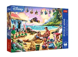 Пазл Disney: Ліло і Стіч: Вечірка на пляжі - 1000 елементів Trefl 10918