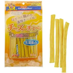 Ласощі для собак DoggyMan Cheese Chewing Stick палички з сиром жувальне S 11 см 0.08кг