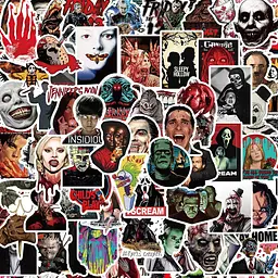 Стікерпак GeekLand Horrors 100 штук - мініатюра 3