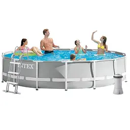 Басейн каркасний Intex 26724 (457-107см), 14614 л - мініатюра 5