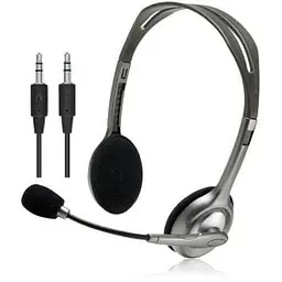 Навушники Logitech H110 Stereo Headset with 2 x 3pin jacks (981-000271)