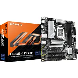 Материнська плата Gigabyte B860M DS3H s1851 B860 4xDDR5 M.2 HDMI DP mATX - мініатюра 4