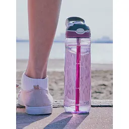 Пляшка для води Contigo Ashland Passionfruit спортивна бузкова 0.72 л (2191382) - мініатюра 5