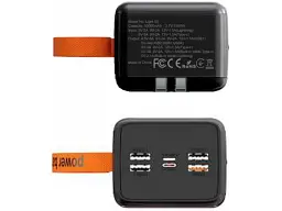 Зовнішній акумулятор (Power Bank) Aspiring Light 50 50000 mAh 22.5W PD Black-orange (PB-L50) - мініатюра 6
