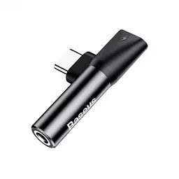 Перехідник адаптер Baseus L41 Type-C Male to 3.5mm+Type-C Female