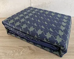 Турецька постільна білизна First Choice фланель Sadora navy blue євро - мініатюра 2