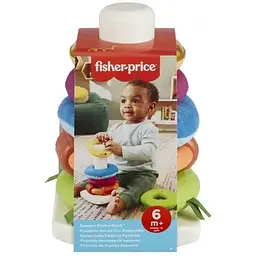 Пірамідка Fisher-Price Розвиток сенсорики (HXK47) - мініатюра 5