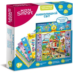 Електронна логічна гра Kiddi Smart Вікторина Навколишній Світ (157-A-002-UA) - мініатюра 2
