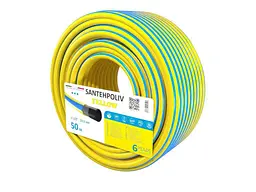 Шланг для поливу SANTEHPOLIV 1/2 50м YELLOW (бухта) ПВХ