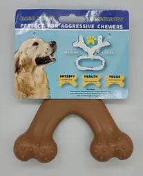 Іграшка для жування для собак Derby Double Bone Tug Toy - мініатюра 3