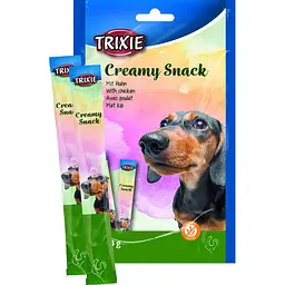 Ласощі Trixie Creamy Snacks для собак з куркою 5 шт х 14 г PL