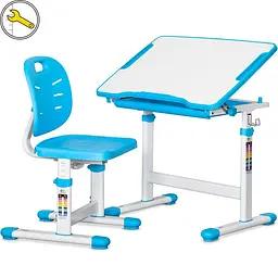 Комплект меблів Evo-kids Evo-05 Ergo Blue: стіл+стілець (Evo-05 Ergo BL)