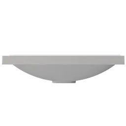Раковина матова врізна Amidicon Scif 60 600x350 з литого каменю SCIF_60_MAT, Білий матовий - мініатюра 5