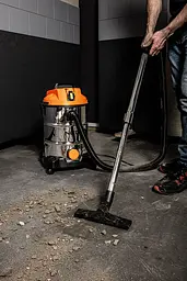 Пилосос професійний Neo Tools 1400 Вт 18 кПа контейнер 30 л HEPA колеса - мініатюра 3