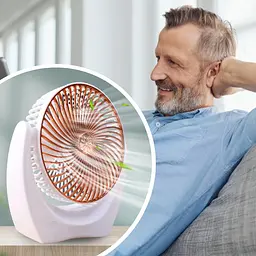 Портативний вентилятор настільний міні ручний Portable Fan AND LY-853 - мініатюра 3