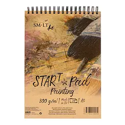 Альбом на спіралі SM-LT Art Start mixed media А5 300 г/м2 20 аркушів