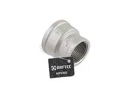 Муфта RAFTEC 1"Вх 3/4"В латунь, ВВ, DN25х20, нікель, MP0302 - мініатюра 3