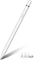 Стилус для iPad з USB-C Швидке заряджання, віддання долоні та нахил, сумісний з iPad 6/7/8/9/10, Air 3/4/5, Mini 5/6, Pro 11"/12
