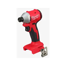 Шуруповерт ударний акумуляторний безщітковий 1/4'' HEX MILWAUKEE, M18 BLIDRC-0. 190Нм (каркас, кліпса для ременя) - мініатюра 5