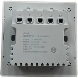 Розумний вимикач Aqara E1 White (QBKG31LM) [107832] - мініатюра 2