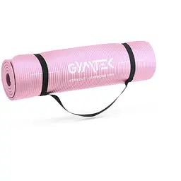 Килимок (мат) для йоги та фітнесу Gymtek NBR 1,5см рожевий - мініатюра 7