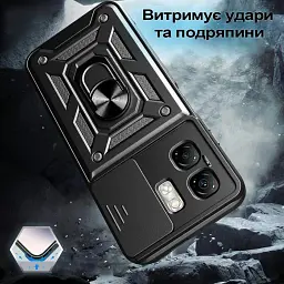 Чохол до мобільного телефона BeCover Military Infinix Smart 9 (X6532) Black (713049) - мініатюра 3