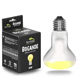 Лампа точкового нагріву Terrario Bogande Basking Sun Light 50w з UVA-променями для рептилій і тераріумів