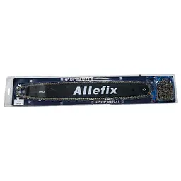 Ланцюг для міні пили Allefix 18" 72 вузлів, шина та ланцюг на електропилу 18",325",058,74-1,5 - мініатюра 4