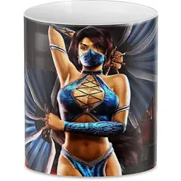 Кухоль GeekLand Mortal Kombat Мортал Комбат китану MK.02.44 330 мл білий - мініатюра 3